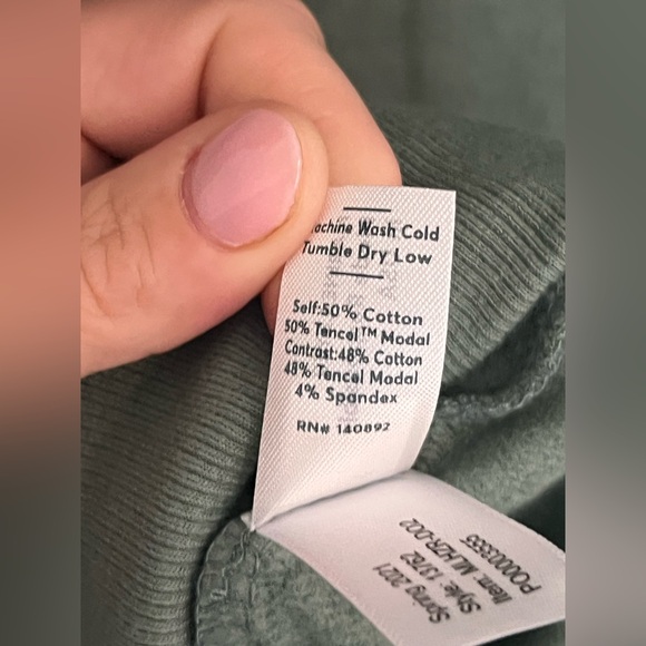 Marine Layer Sage Green Zip Hoodie Women’s Large (Unisex) - Picture 6 of 6